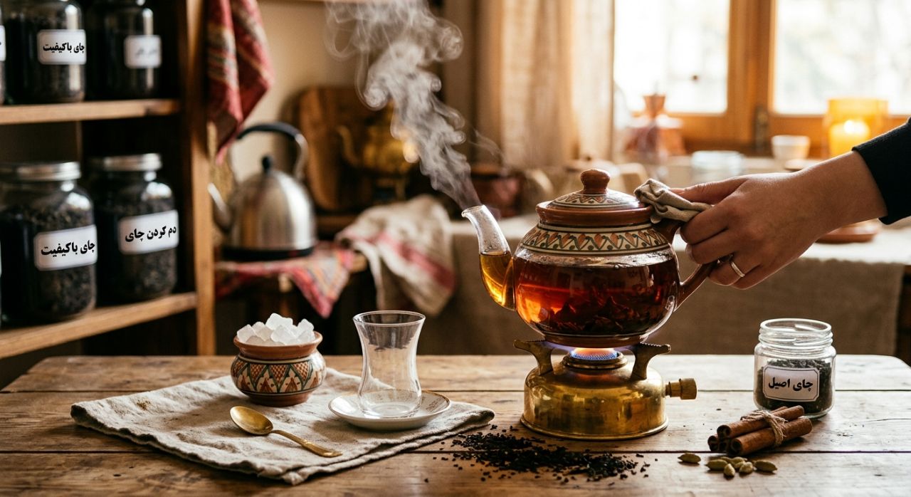 بهترین روش دم کردن چای؛ نکات طلایی برای تهیه یک چای خوش‌عطر و خوش‌رنگ